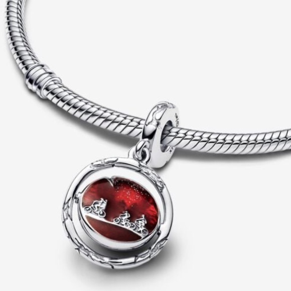 NWOT Stranger Things Glow-in-the-dark Upside Down Dangle Charm Sterling Silver - Picture 3 of 15